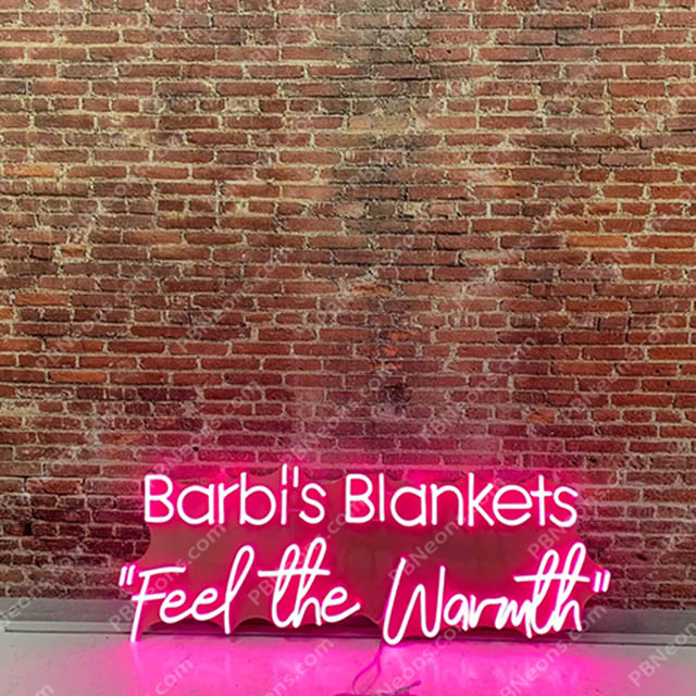 Barbi's Blankets LED Neon