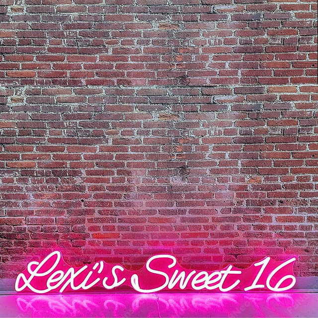 Lexi's Sweet Sixteen LED Neon