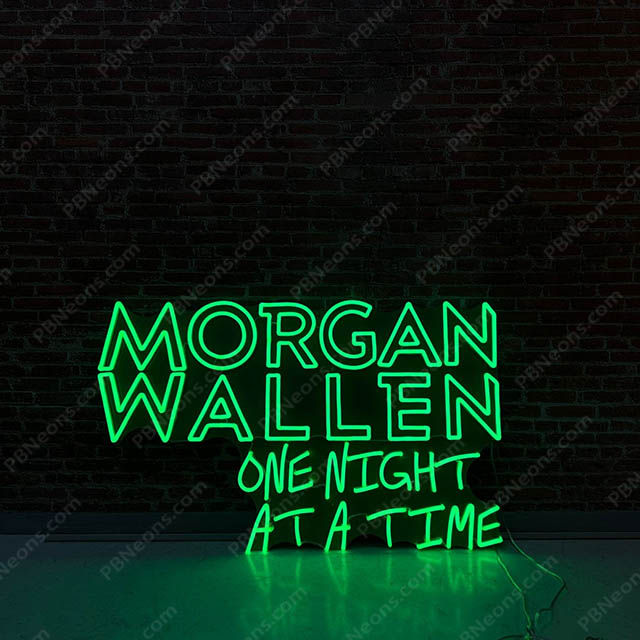 Morgan Wallen LED Neon