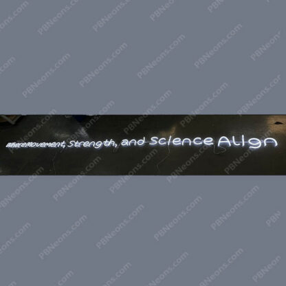 Align LED Neon lit