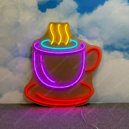 Coffee Mug LED - on